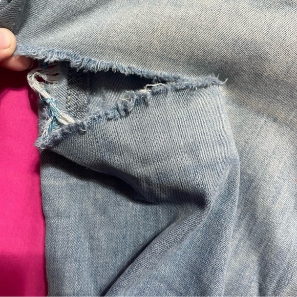 7 For All Mankind Light Blue Jeans - Picture 4 of 5